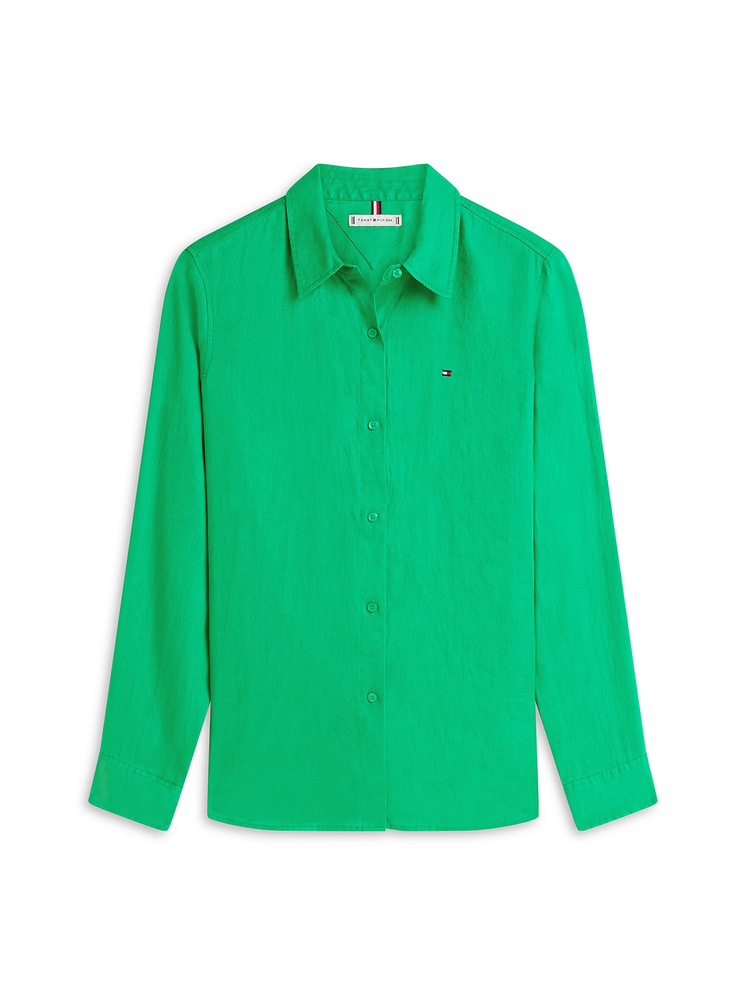 TOMMY HILFIGER Blouse in Green: front