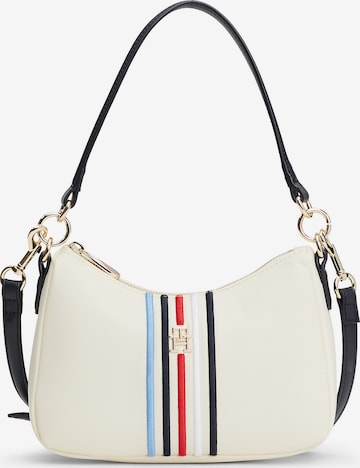 Sac bandoulière 'Poppy' TOMMY HILFIGER en beige : devant