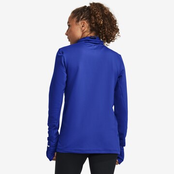 UNDER ARMOUR Functioneel shirt 'Qualifier Cold' in Blauw