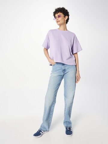 Sweat-shirt 'CHILLI' PIECES en violet