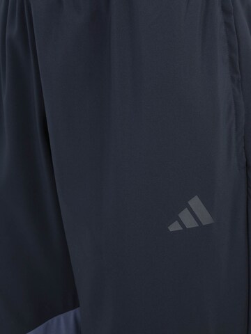 ADIDAS PERFORMANCE Regular Workout Pants 'Own the Run' in Blue