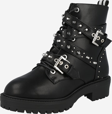 Bottines à lacets BULLBOXER en noir : devant