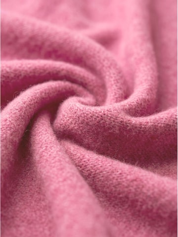 styleBREAKER Tuch 'Leichtes Strick Dreieckstuch Woll-Anteil'‌‌‌‌‌‌‌‌ in Pink
