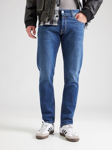 Coupe slim Jean 'GROVER' REPLAY en bleu : devant