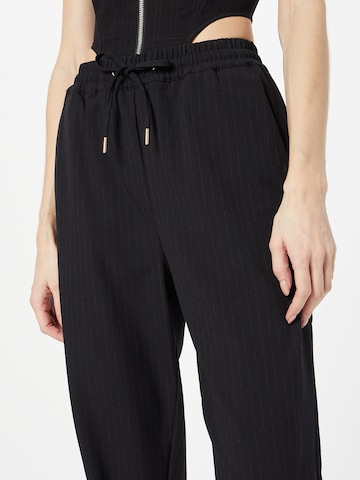 Lindex Regular Pants 'Ava' in Black