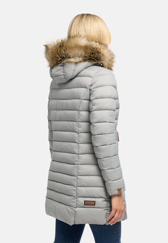 MARIKOO Winter coat 'Rose' in Grey