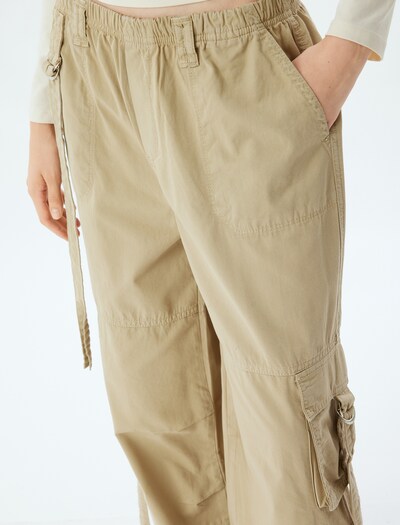 Koton Cargobroek in 32/Regular in de kleur Beige, Productweergave
