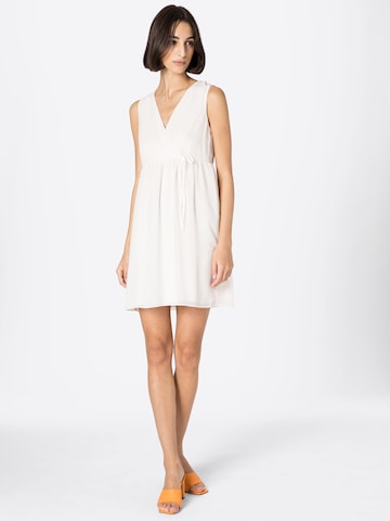 NAF NAF Cocktail Dress 'LAURA' in Beige