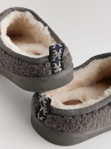 Next Slippers 'Borg' in Grey