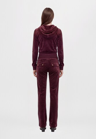 Juicy Couture Tall - regular Pantalón 'DEL RAY' en rojo: atrás