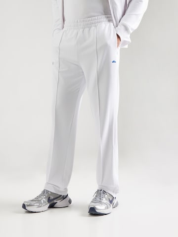 ELLESSE Normalny krój Spodnie 'Violo' w kolorze biały: przód