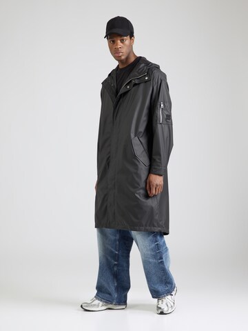 Parka di mezza stagione 'Meski2511' di HUGO in nero: frontale