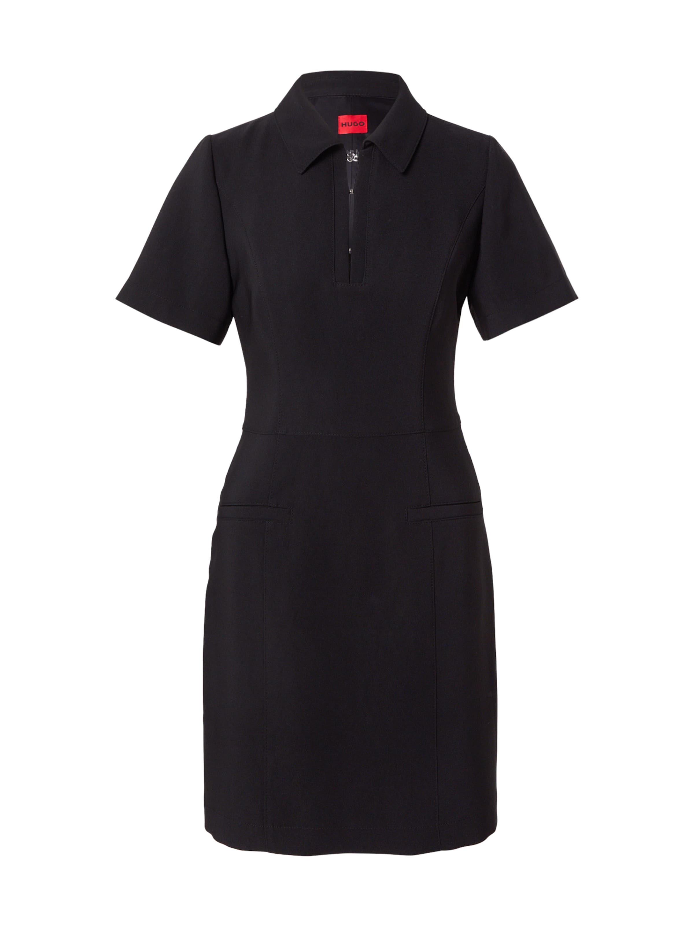 HUGOHaljina &#x27;Kalimba&#x27; - crna boja: prednji dio