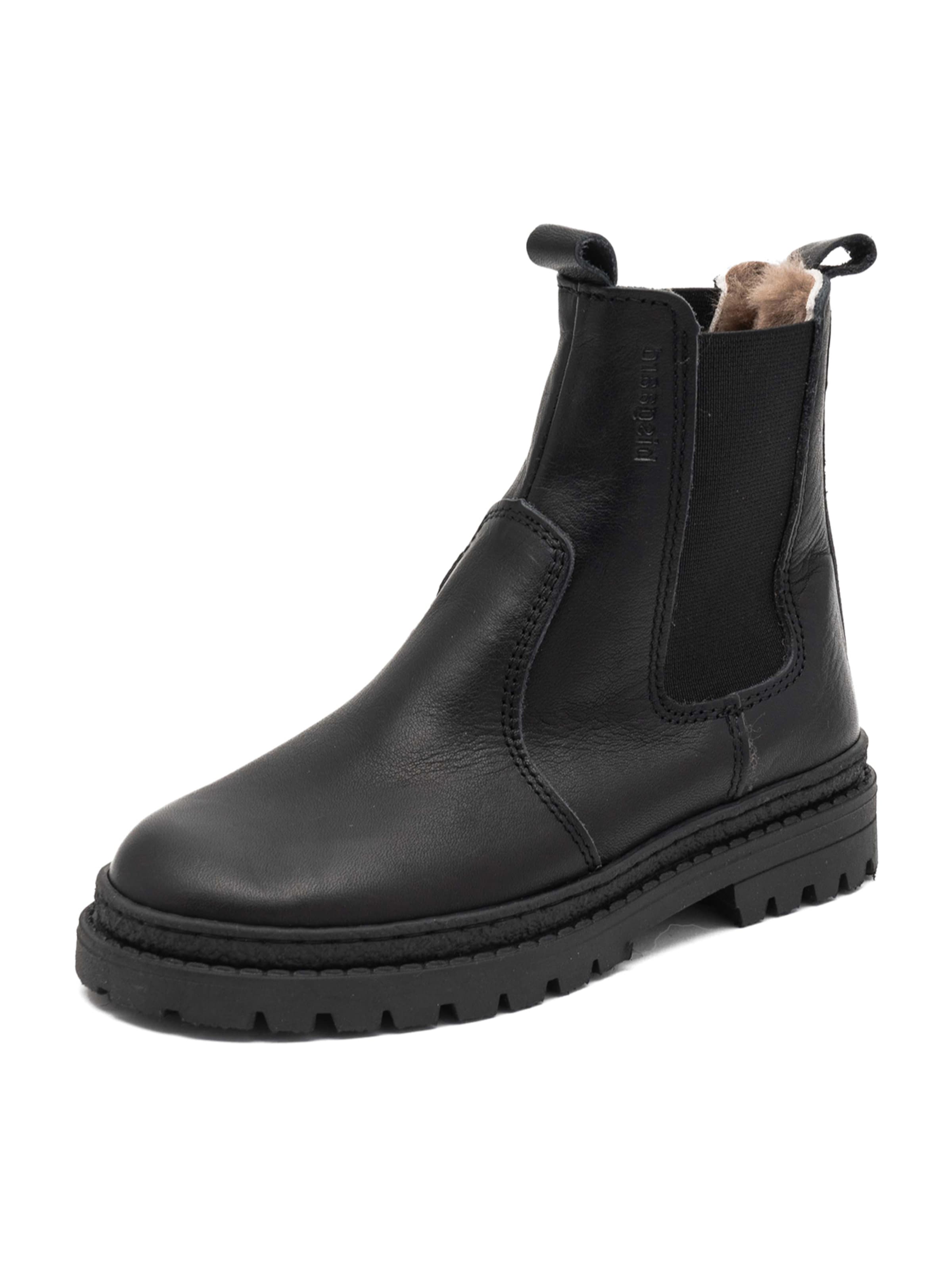 BISGAARD Čižmy 'Neo Lamb' - Čierna: predná strana