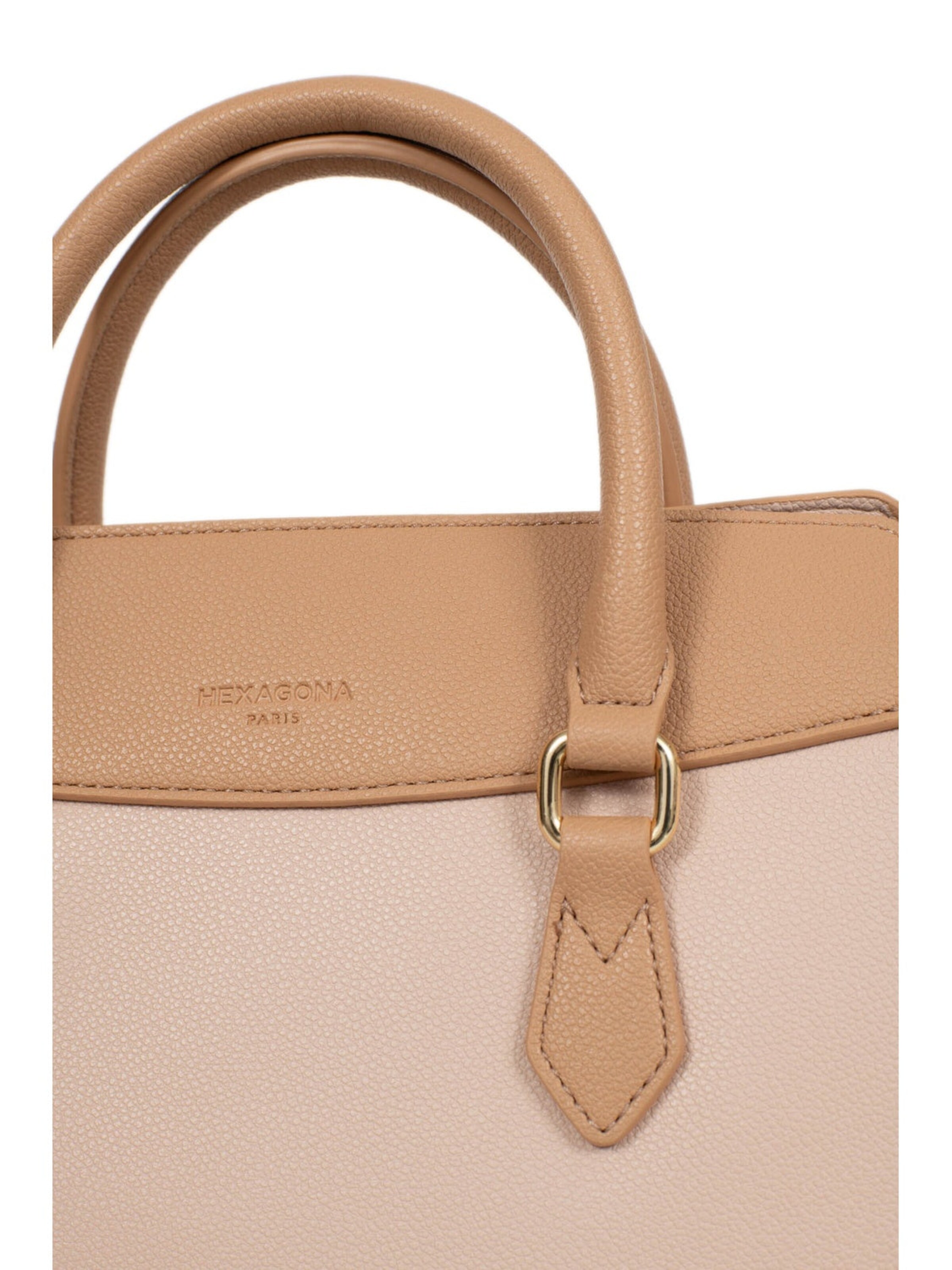 Borsa a mano 'Lys' di Hexagona in beige