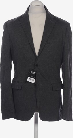 MANGO MAN Suit Jacket in M-L in Grey: front