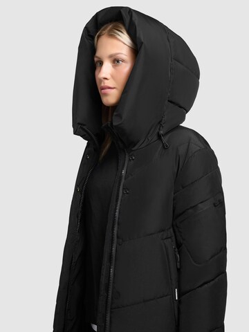 Manteau d’hiver 'Jange2 Matt' khujo en noir