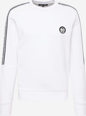 Michael Kors - Sudadera 'NEW EVERGREEN' en blanco: frente