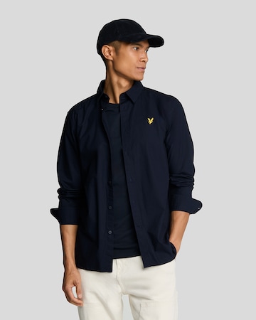 Coupe regular Chemise Lyle & Scott en bleu : devant