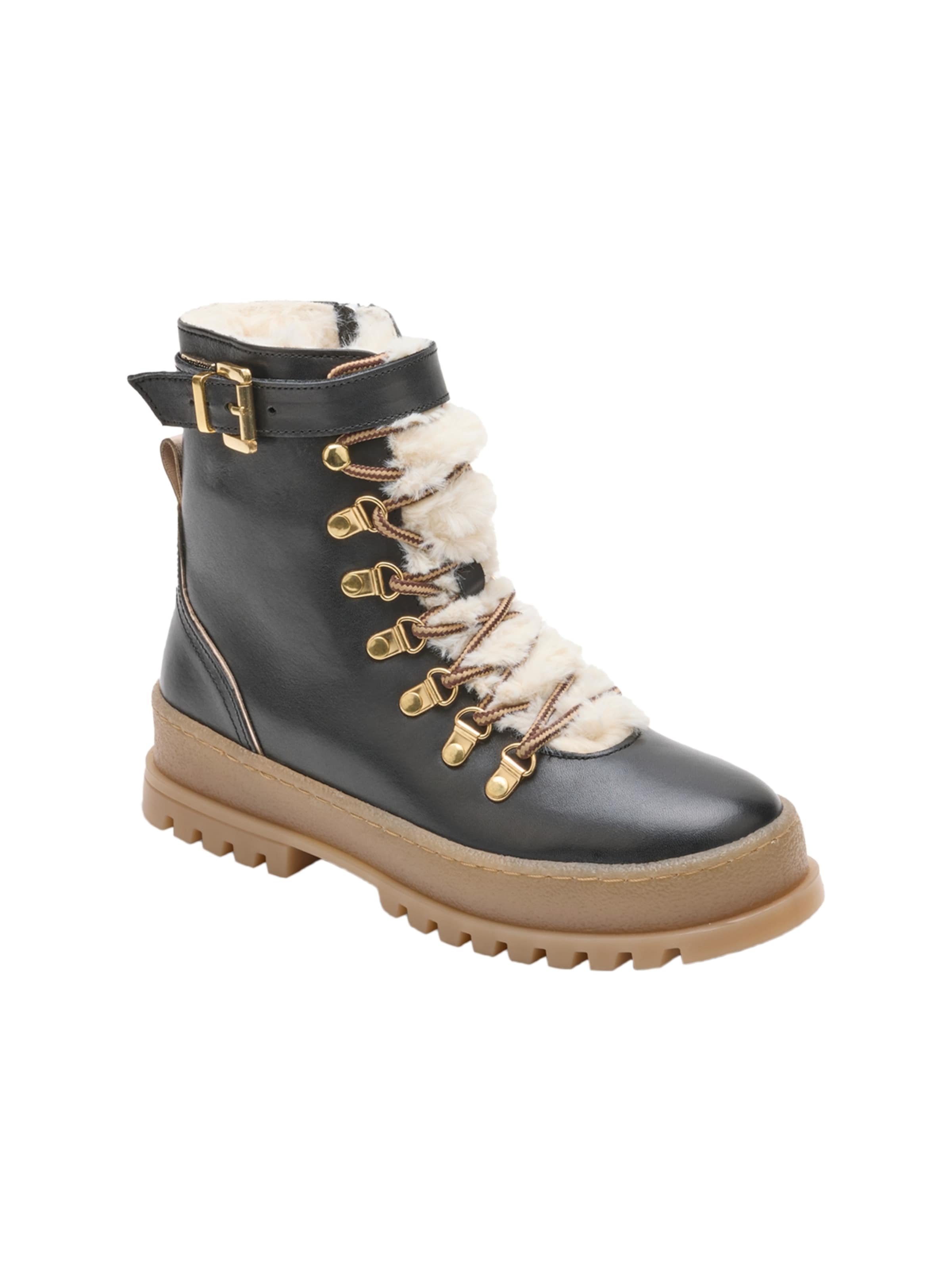 Ankle boots di Les Tropéziennes in nero: frontale