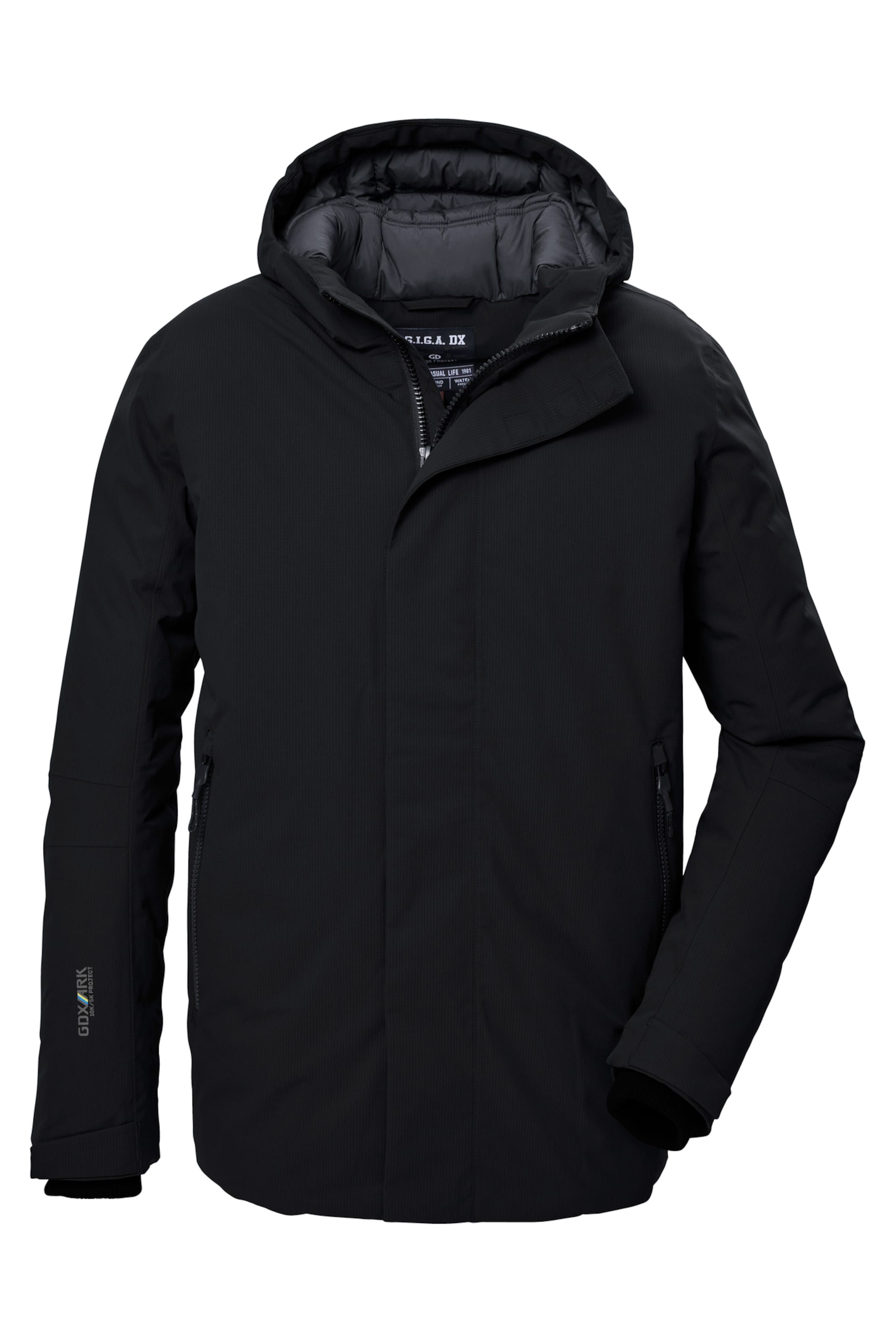 G.I.G.A. DX by killtec Outdoorjacke in Schwarz: Vorderseite