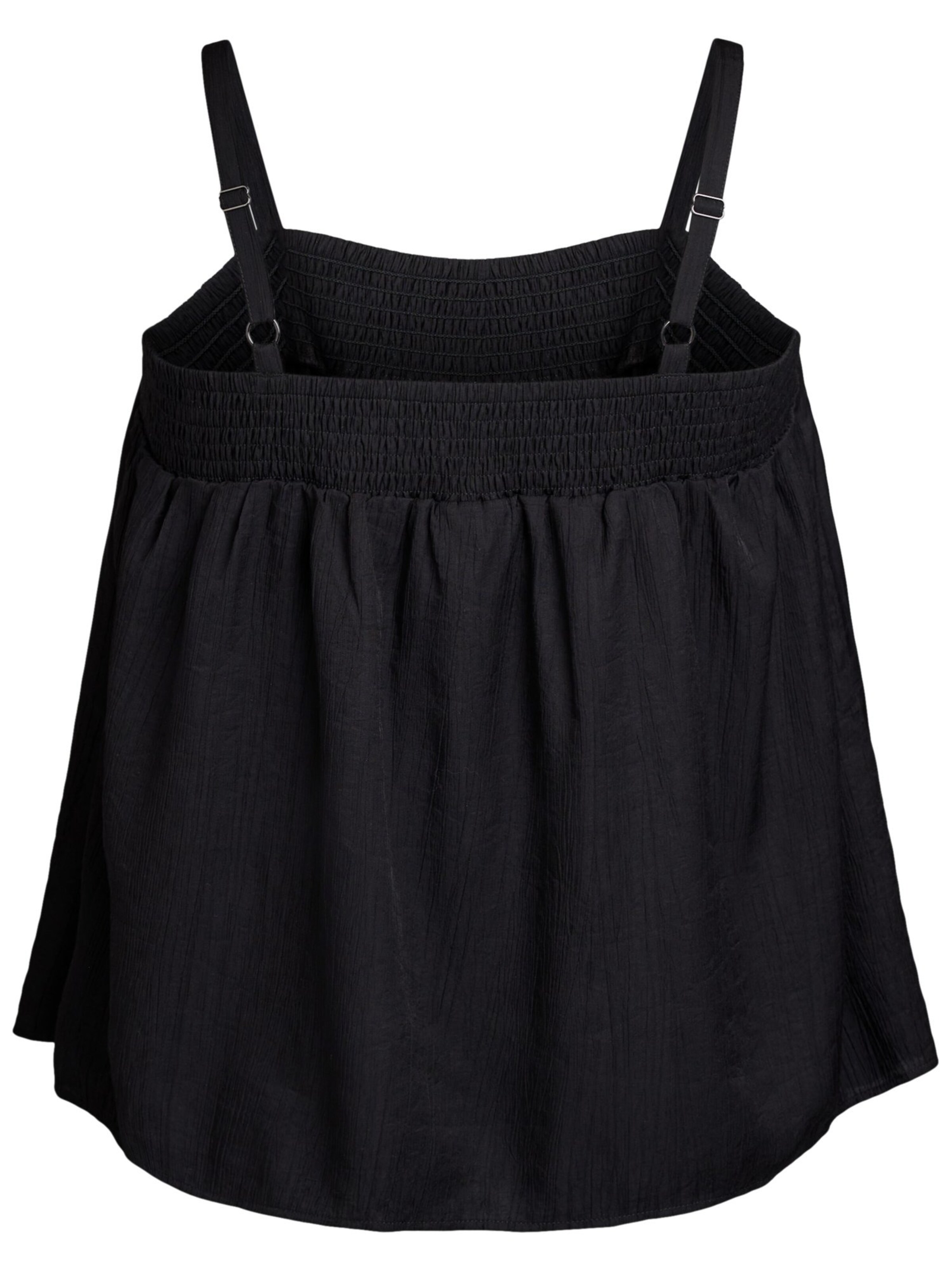 Zizzi Top 'Vsol' in Black