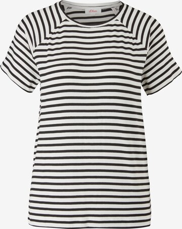 Tricou de la s.Oliver pe negru