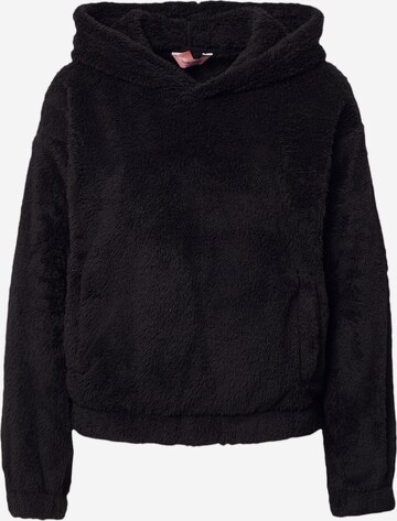 Sweat-shirt Hunkemöller en noir : devant