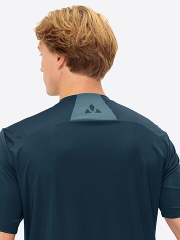 VAUDE Functioneel shirt 'Qimsa' in Blauw