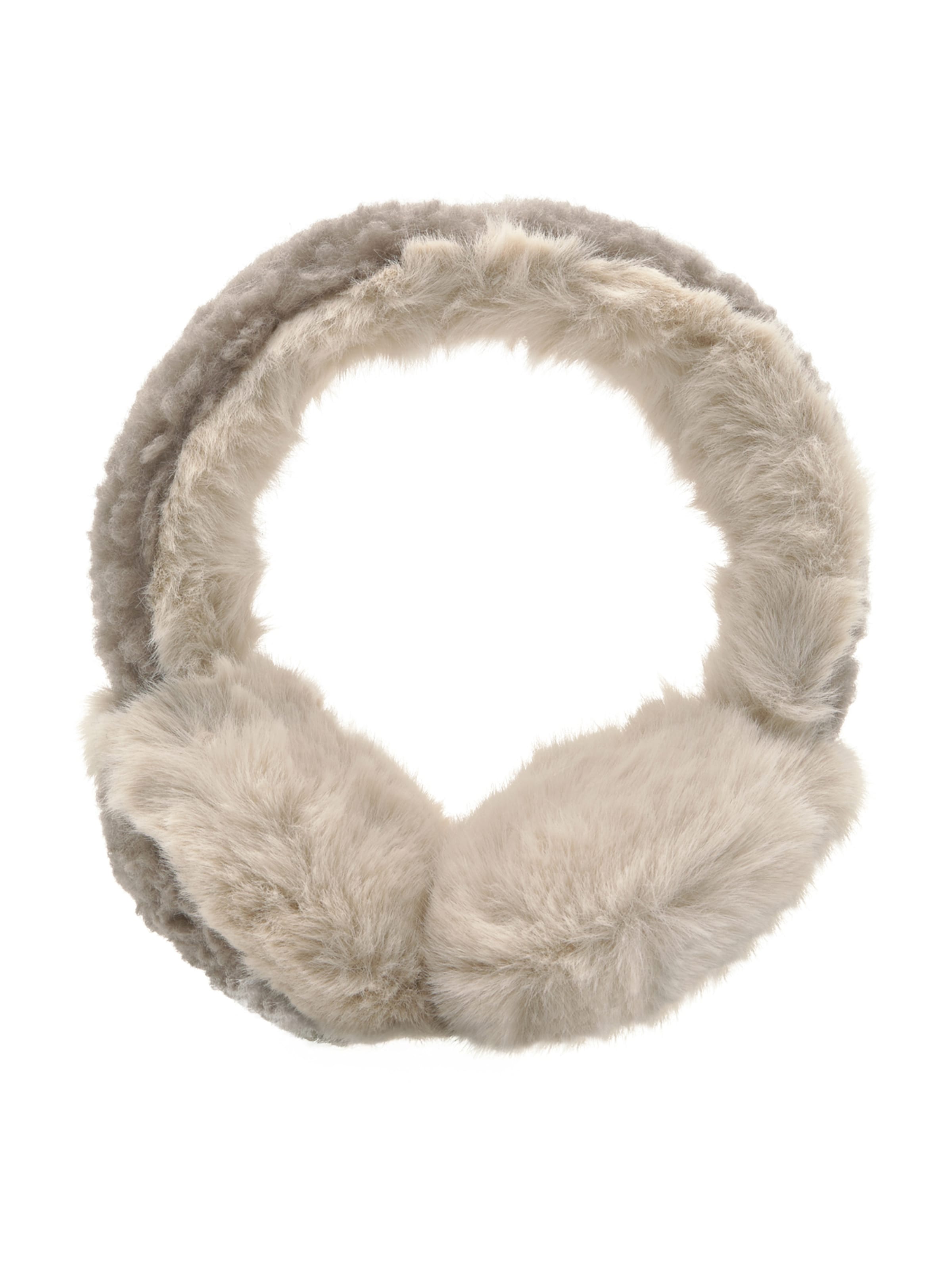 Pull&Bear Ушанки в сиво: отпред