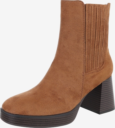 Ital-Design Stiefelette in camel, Produktansicht