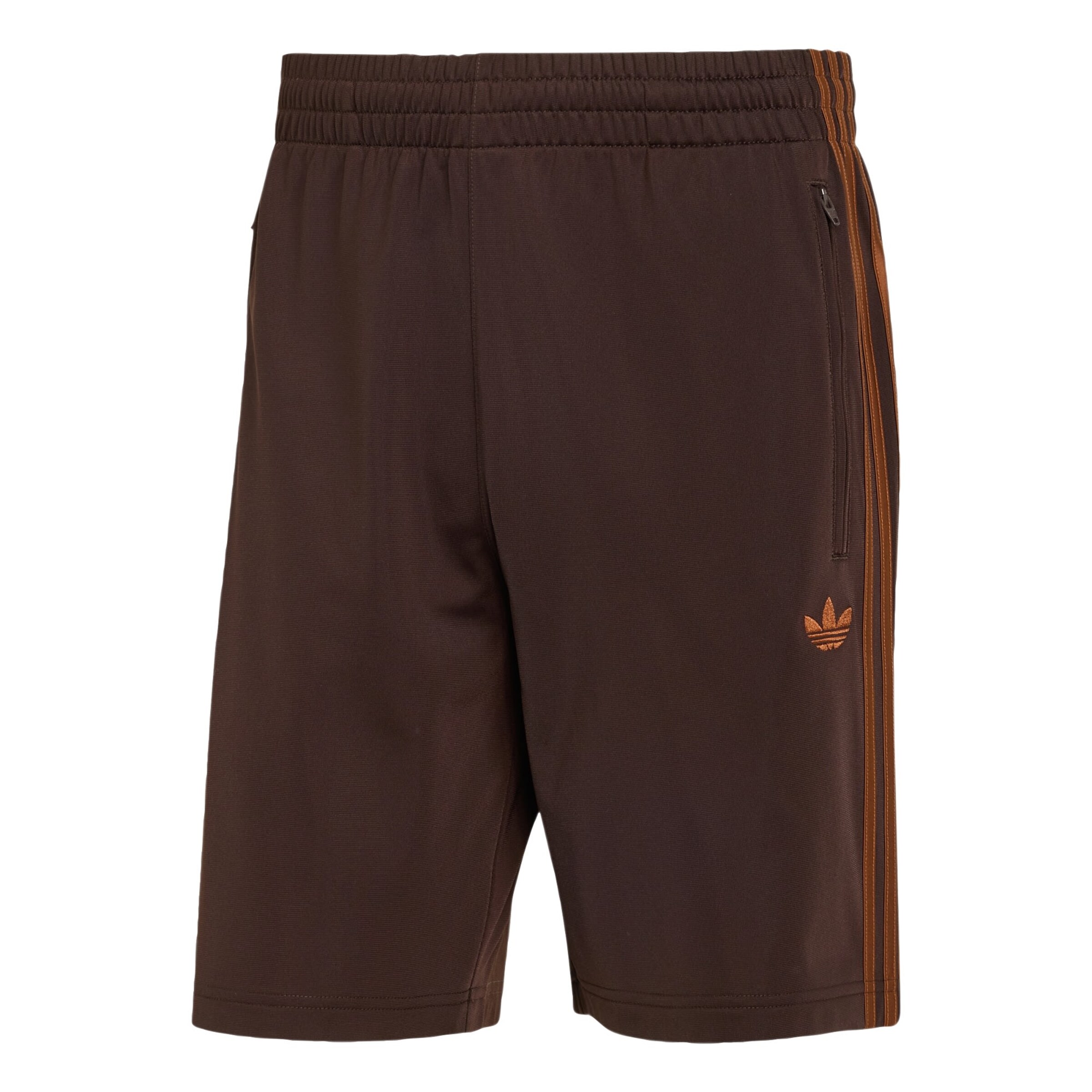 ADIDAS ORIGINALS Trousers 'Firebird' in Brown: front