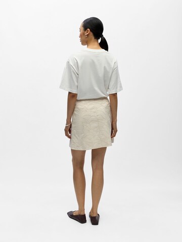 Jupe 'OBJMathilda Lisa' OBJECT en blanc