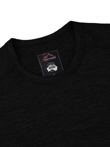 normani Functioneel shirt 'Cairns' in Zwart
