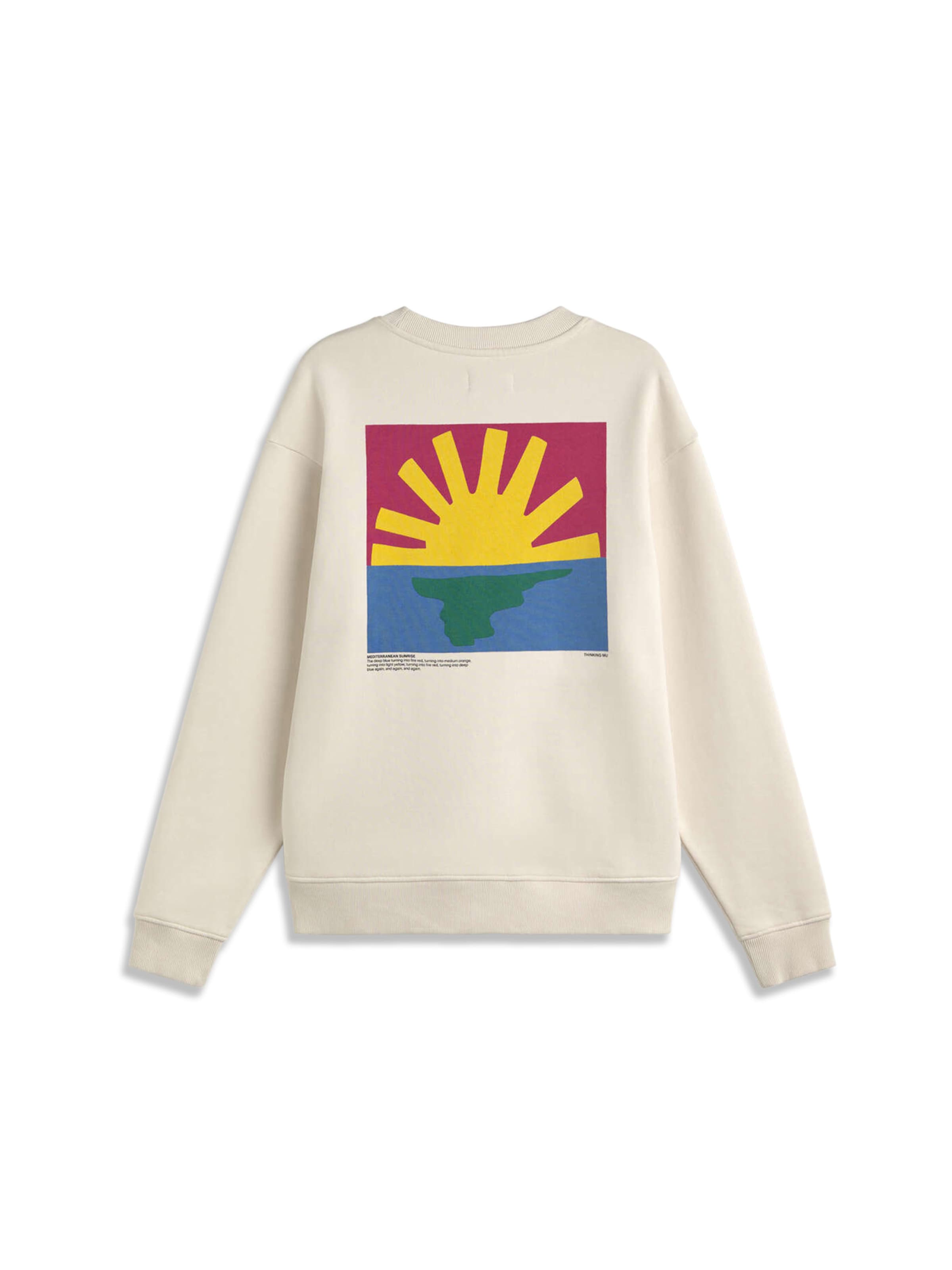 Thinking MU Collegepaita 'Leon' värissä valkoinen