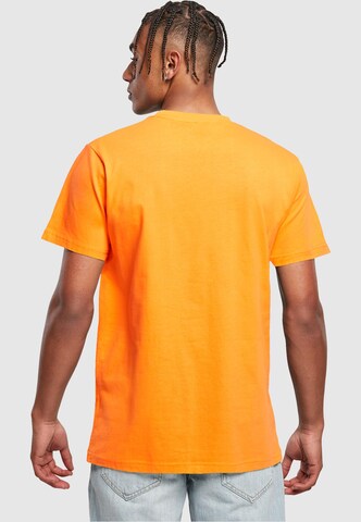 Merchcode Shirt 'Love Yourself First' in Orange