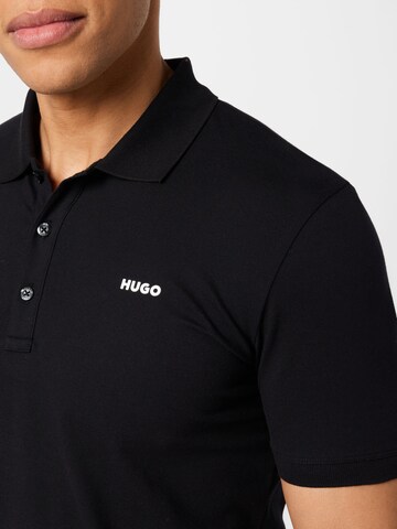 HUGO Poloshirt 'Dinos' in Schwarz