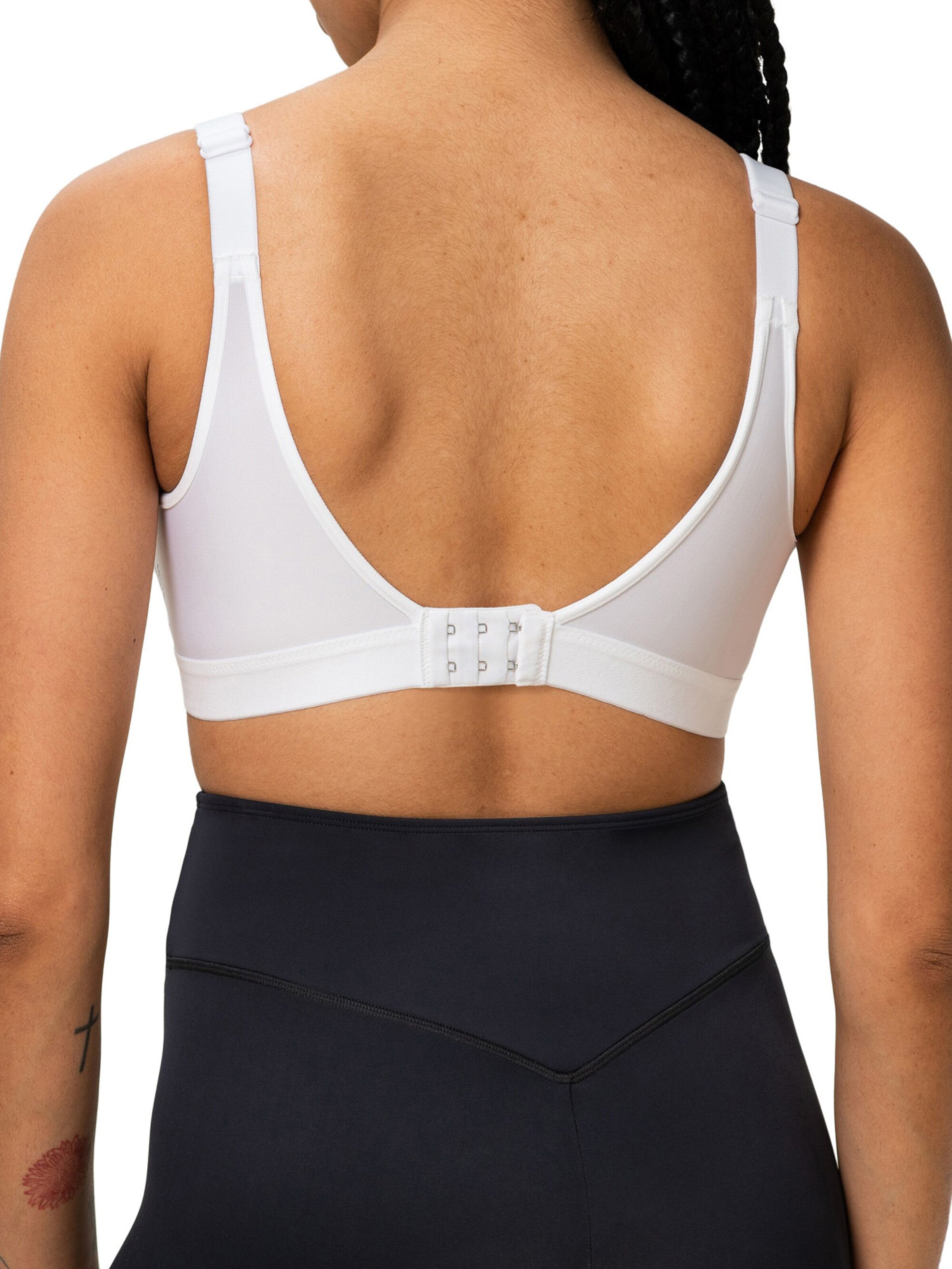 Triumph Triaction Low Support Sports bra ' Studio Wellness ' in White