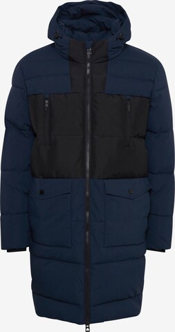 INDICODE JEANS Winter Jacket 'Flik' in Blue: front