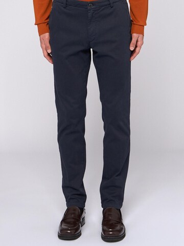 Trussardi Loose fit Trousers in Blue: front