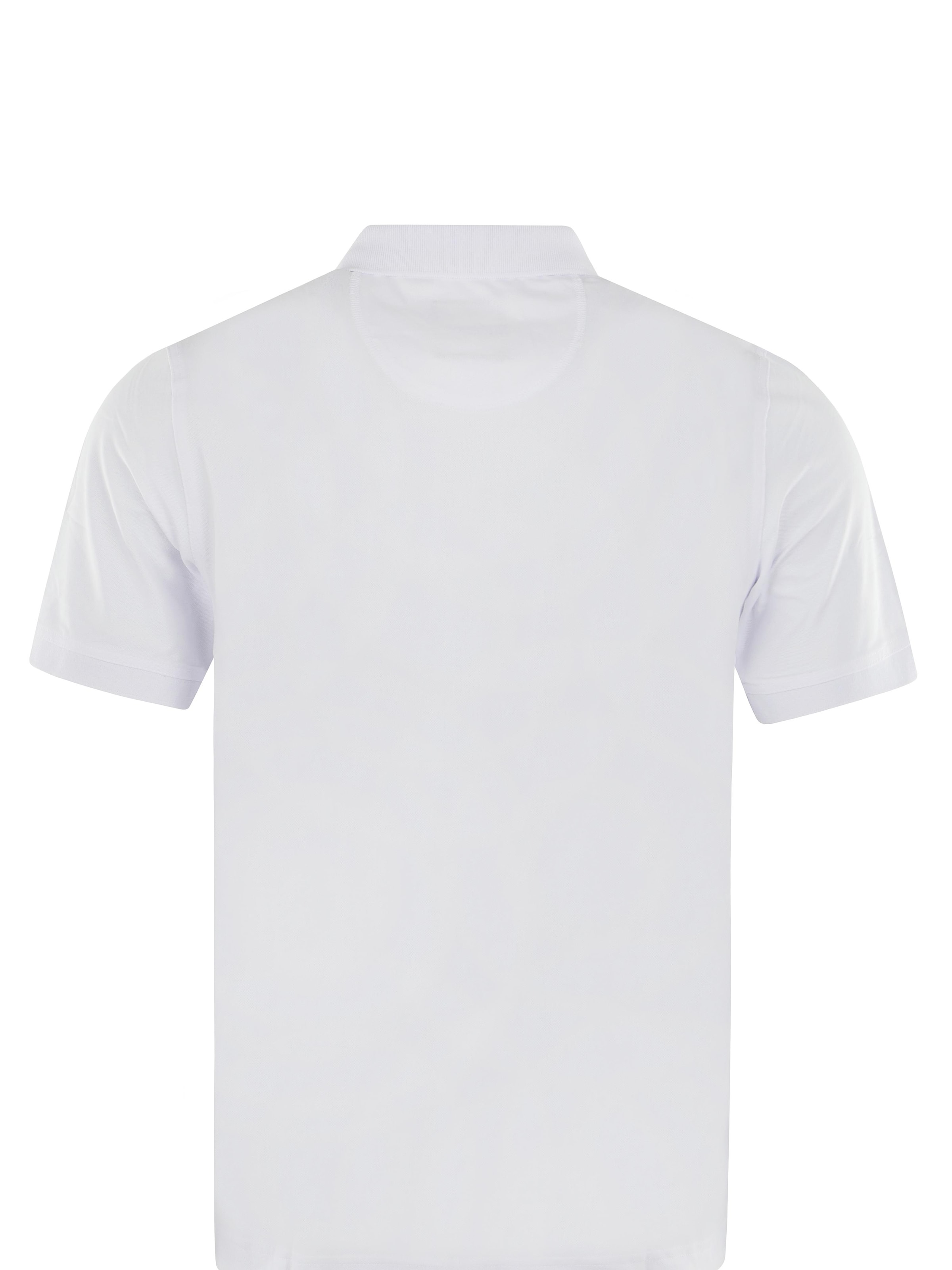 HAJO Shirt 'Basic Piqué-Poloshirt' in White