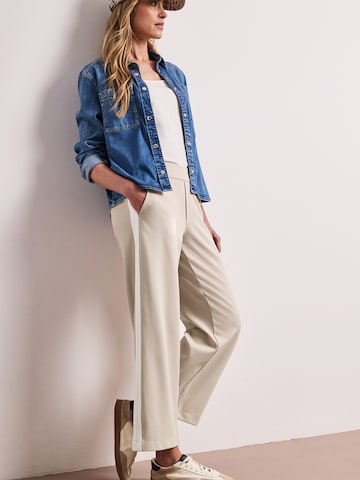 STREET ONE Обычный Штаны в Бежевый