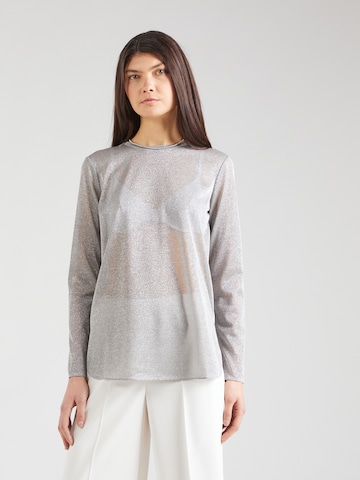 Max Mara Leisure Shirt 'ETRA' in Grey: front