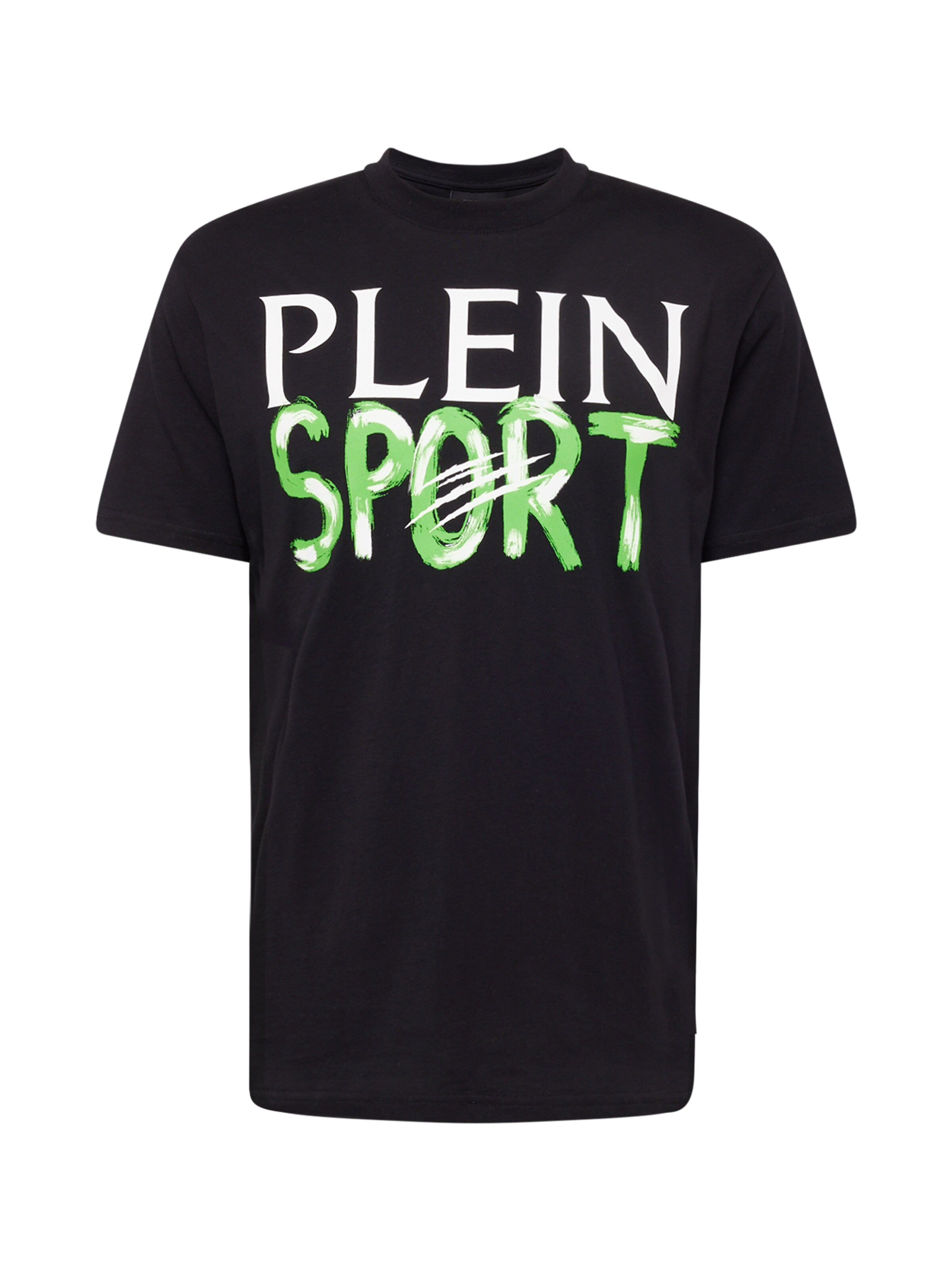 Plein Sport Shirt in Zwart: voorkant