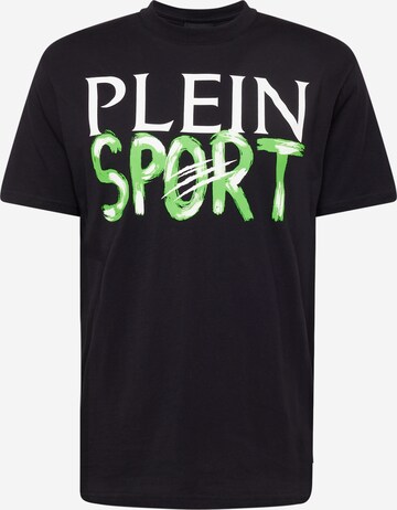 Tricou de la Plein Sport pe negru: față