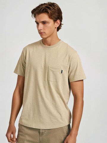 Funky Buddha Shirt in Grijs: voorkant