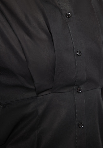 Robe-chemise DreiMaster Klassik en noir