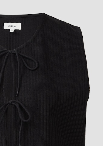 Gilet s.Oliver en noir