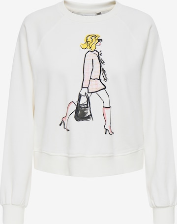 balta ONLY Megztinis be užsegimo 'LABINET': priekis