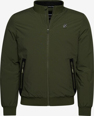 Veste mi-saison ' Harrington' Superdry en vert : devant